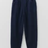 Pantalon en sergé indigo Alix