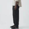 Pantalon fuselé teint en pièce Norv