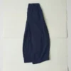 Pantalon à jambes larges en sergé de coton