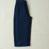 Pantalon à jambes larges en velours côtelé biologique