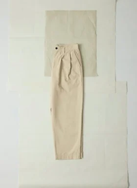 Pantalon large en toile de coton Bill