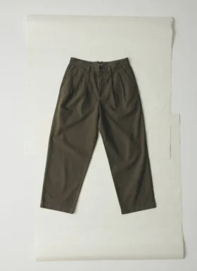 Pantalon large en toile de coton Bill