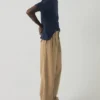Pantalon large en toile de coton Bill