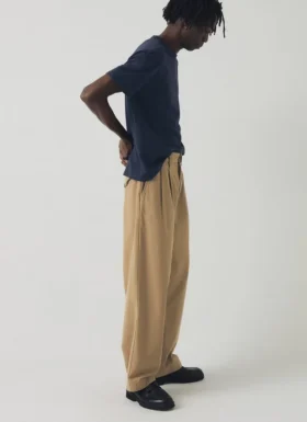 Pantalon large en toile de coton Bill