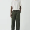 Pantalon large en toile de coton Bill