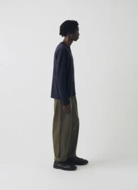 Pantalon large en toile de coton Bill