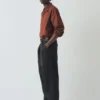 Pantalon large en toile de coton Bill