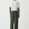 Pantalon large en toile de coton Bill