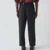Pantalon large en toile de coton Bill