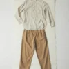 Pantalon large en toile de coton Bill
