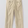 Pantalon large en toile de coton Bill