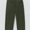 Pantalon large en toile de coton Bill