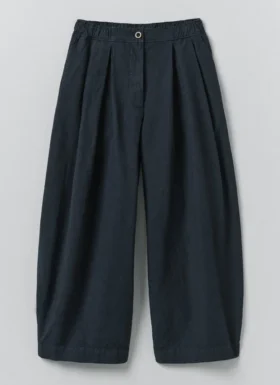 pantalon large micro motif pied de poule carys 2 280x385 - Pantalon large &agrave; micro-motif pied-de-poule Carys