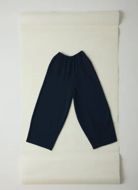 Pantalon long en jersey bouclé