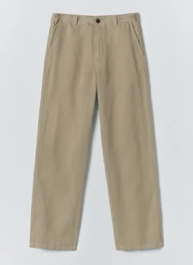 Pantalon Rory en coton et lin élastiqué