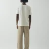 Pantalon Rory en coton et lin élastiqué