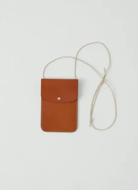 Pochette de cou en cuir Laperruque