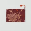 Pochette Kantha en chutes de tissu