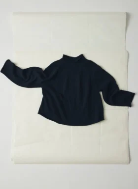 Pull ample en coton et lin bio