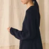 Pull ample en coton et lin bio