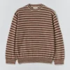 Pull en laine d&rsquo;alpaga rayé