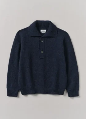 Pull en laine à demi-patte