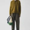 Pull en laine à demi-patte
