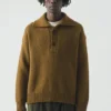 Pull en laine à demi-patte