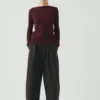 Pull en laine fine et cachemire