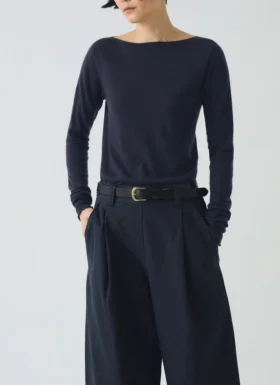 Pull en laine fine et cachemire