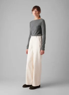 Pull en laine fine et cachemire