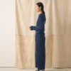 Pull soigné en laine et cachemire
