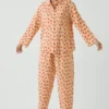 Pyjamas en coton imprimé Bloom