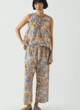 Pyjamas en coton imprimé « Picnic »