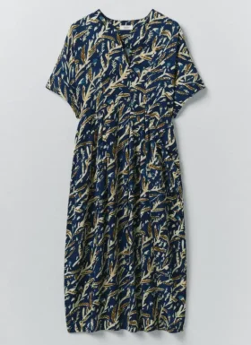 Robe Bryn à imprimé herbes