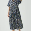 Robe Bryn à imprimé herbes