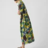 Robe chemise Selma à imprimé fruits esquissés