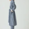 Robe de soirée en coton double face doux