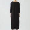Robe droite en jersey de coton