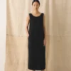Robe droite en jersey Lydia