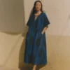 Robe en coton Ikat Sobremesa