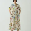 Robe en coton imprimé « Table Setting »