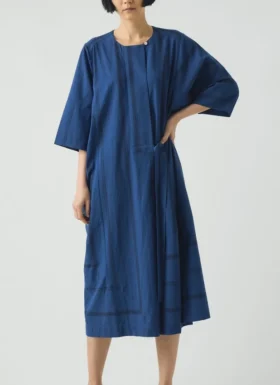 Robe en coton à rayures « Tea Towel »