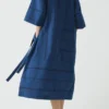 Robe en coton à rayures « Tea Towel »