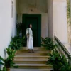 Robe en voile de coton brodé