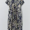 Robe à imprimé vaisselle