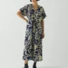 Robe à imprimé vaisselle