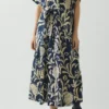 Robe à imprimé vaisselle