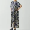Robe à imprimé vaisselle