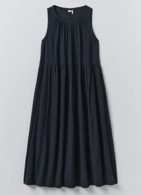 Robe légère en coton seersucker